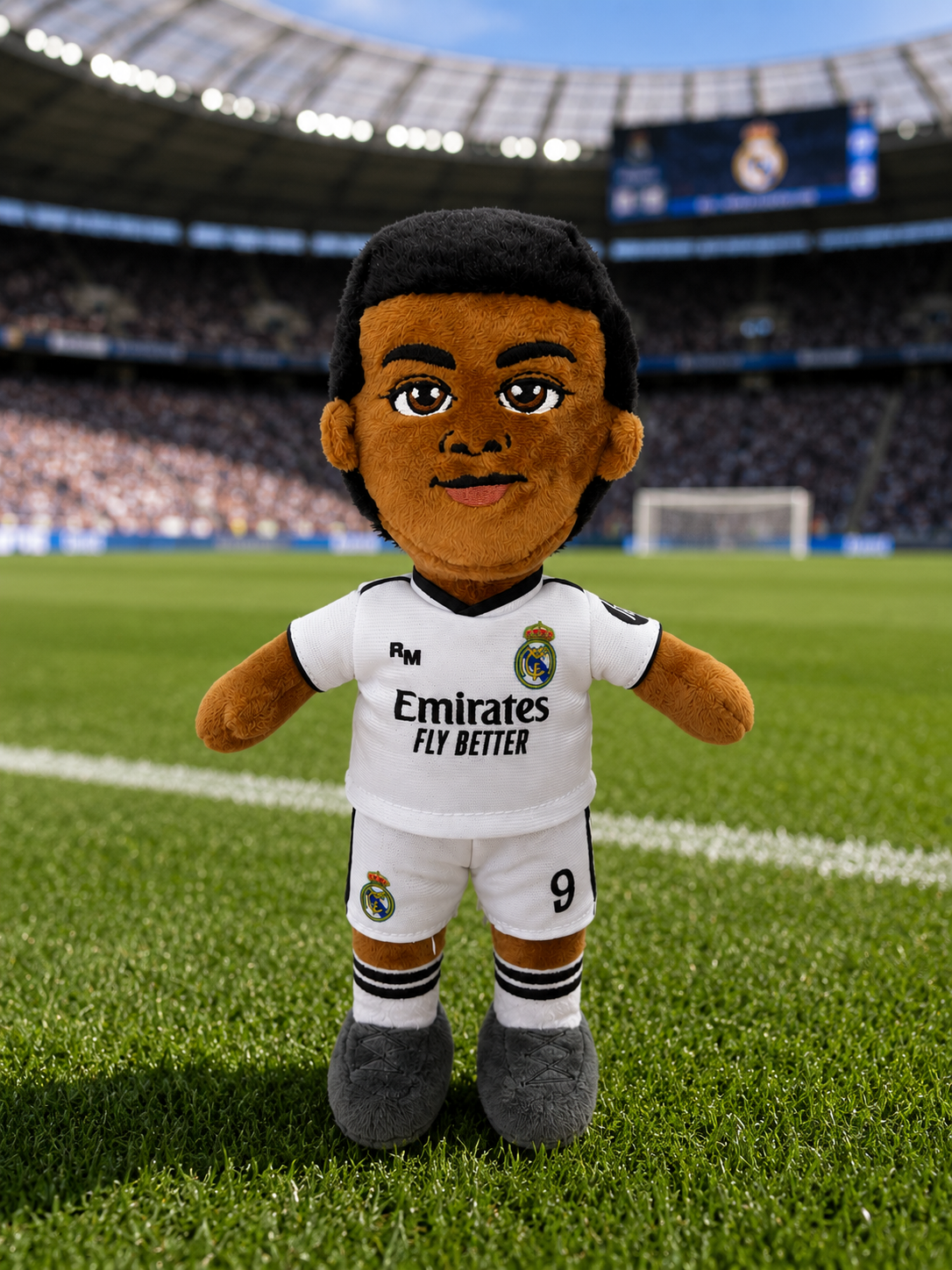 Mbappé Plush Toy - Real Madrid