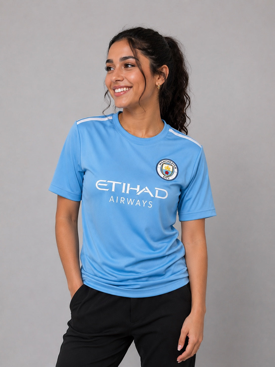 Manchester City Poly Tee - Damen