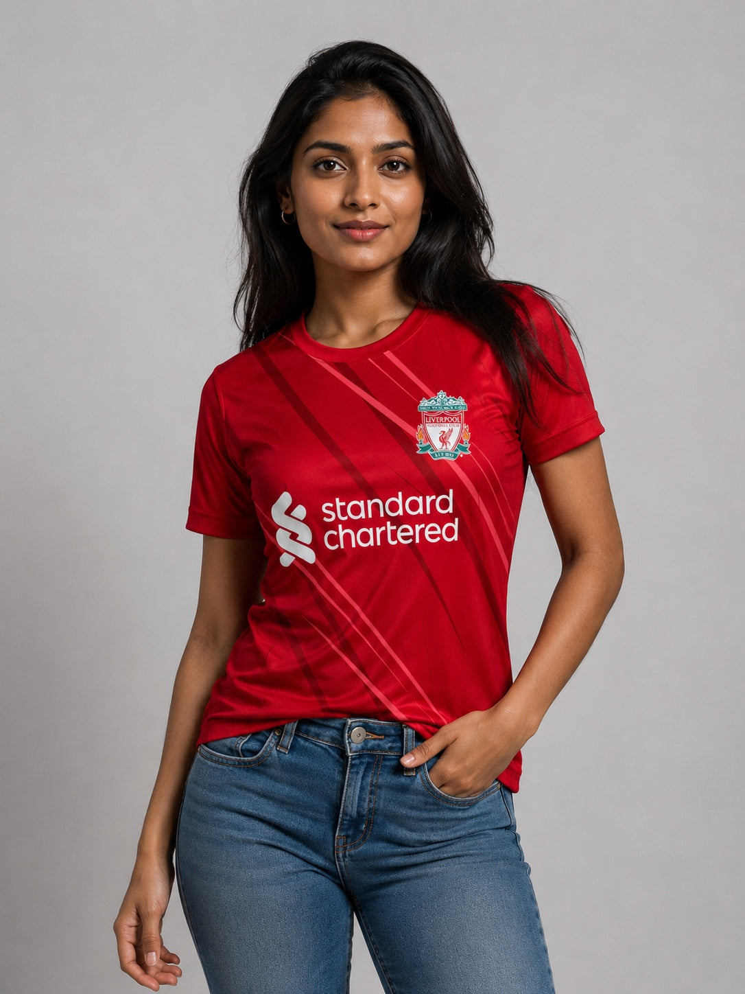 Liverpool Poly Tee Training - Damen
