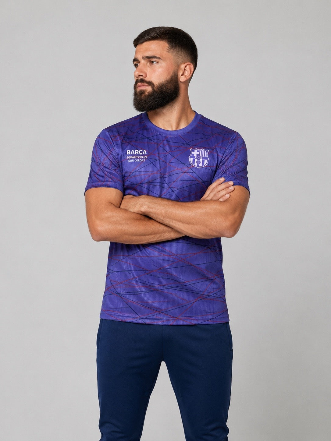 Barcelona Trainingsshirt Equality - Herren