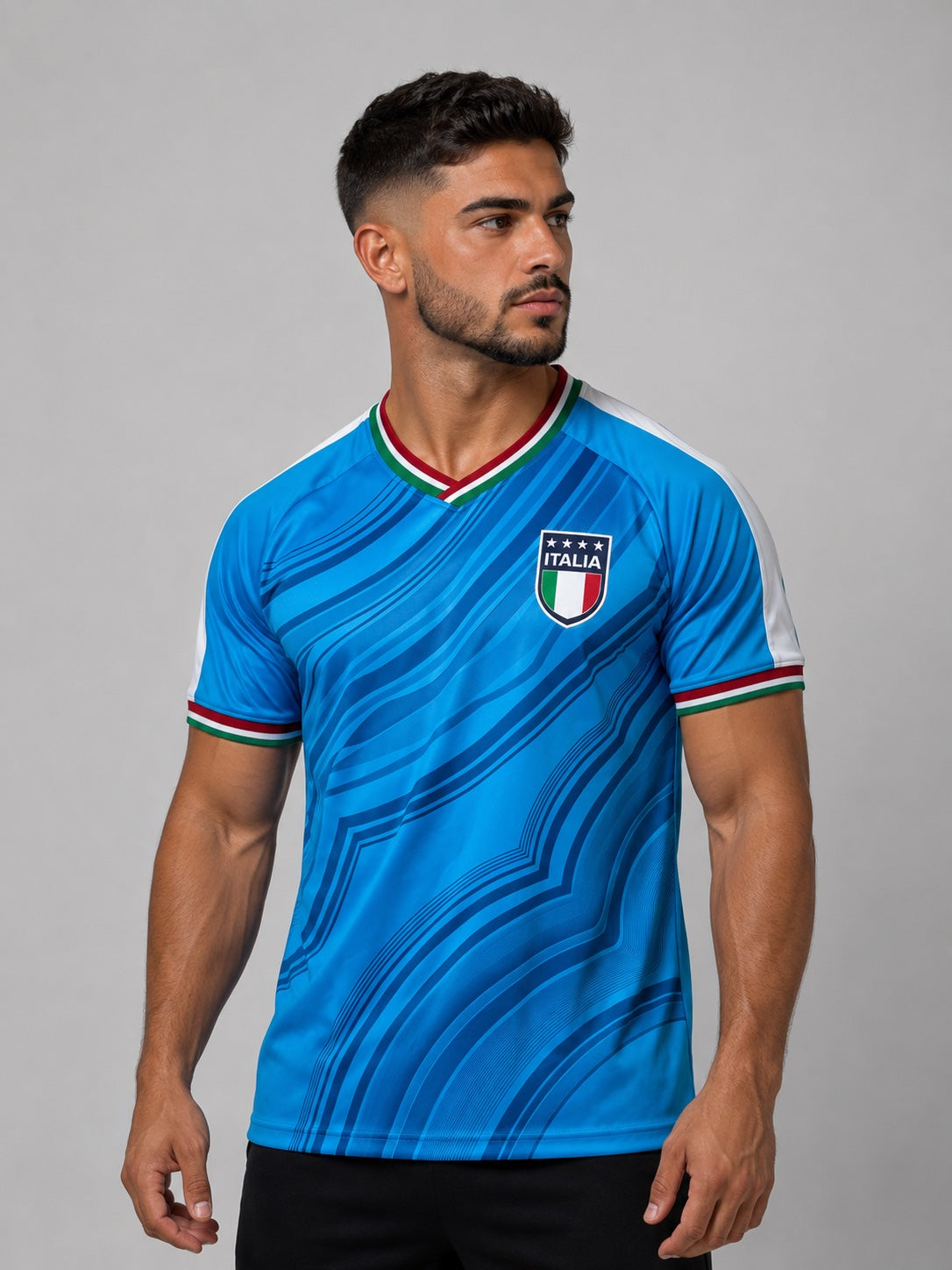 Italien Blau Welle Edition - Herren