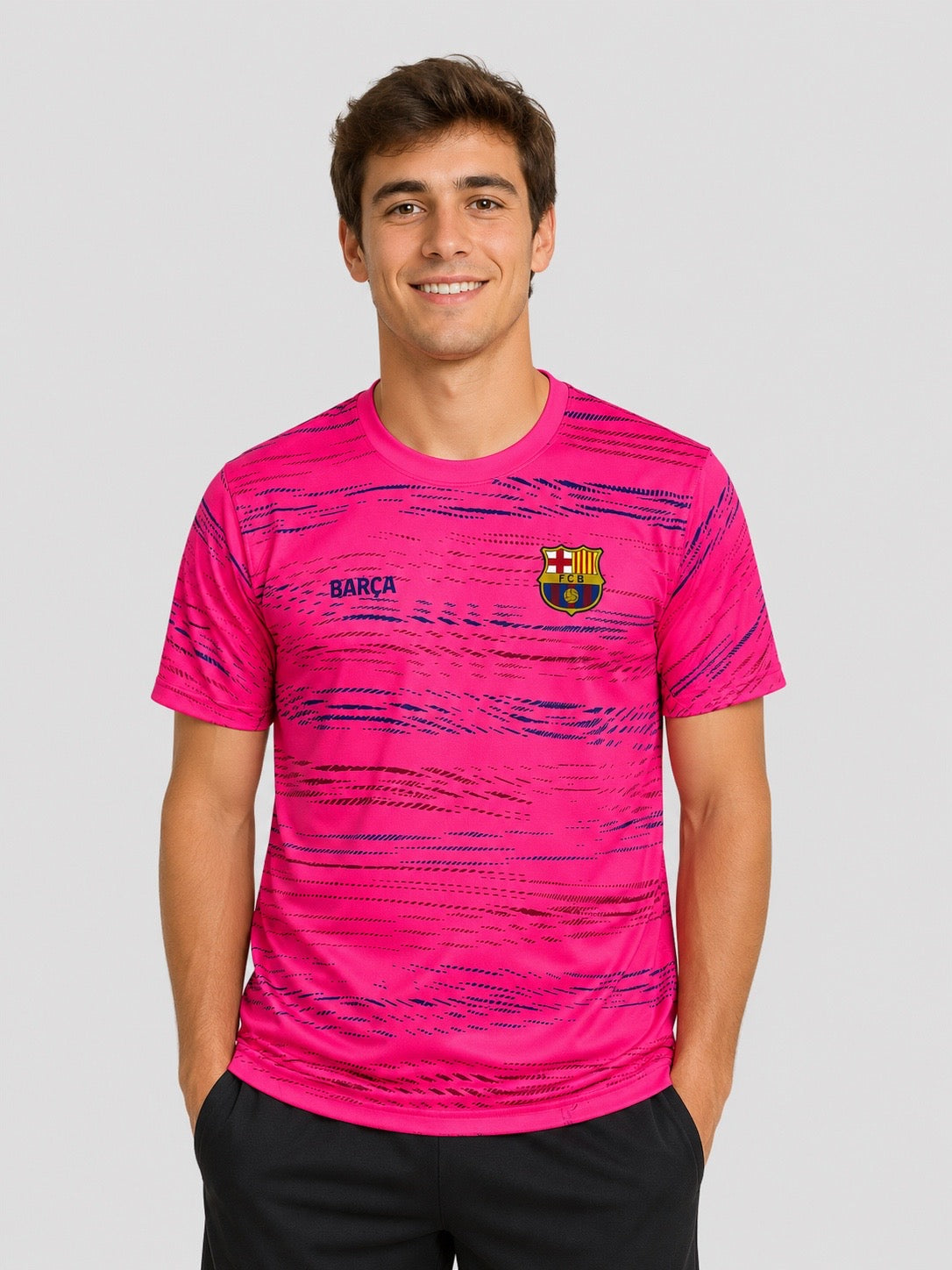 Barcelona Training Waves Jersey - Men