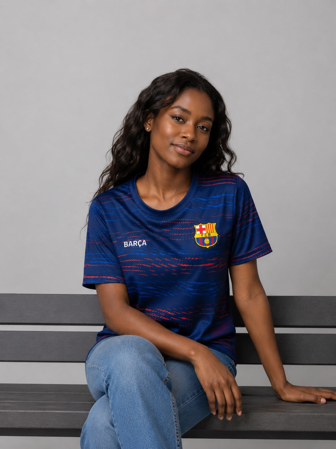 Barcelona Trainingsshirt Waves - Damen