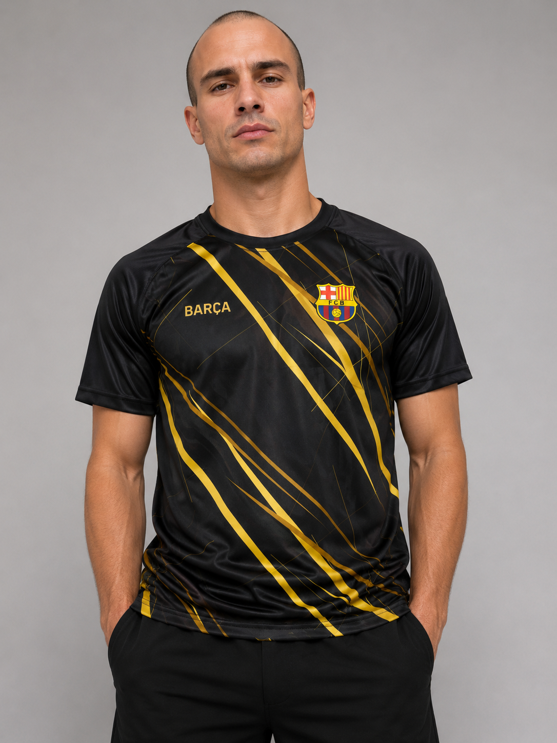Barcelona Trainingsshirt Lined - Herren