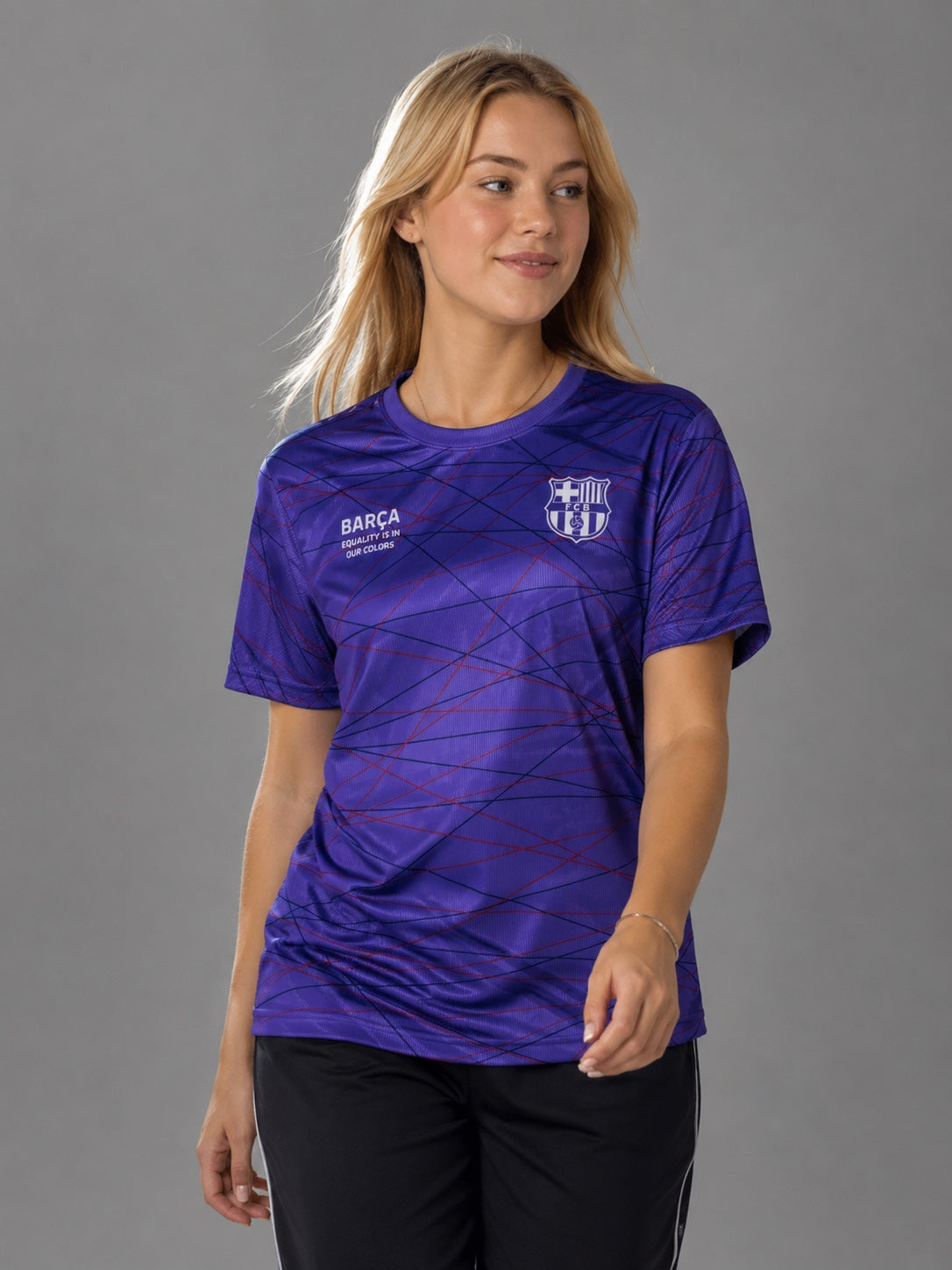 Barcelona Trainingsshirt Equality - Damen