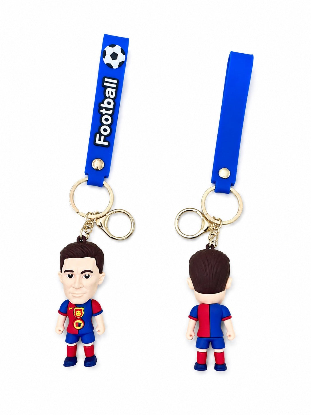 Footballer Keychain - FC Barcelona