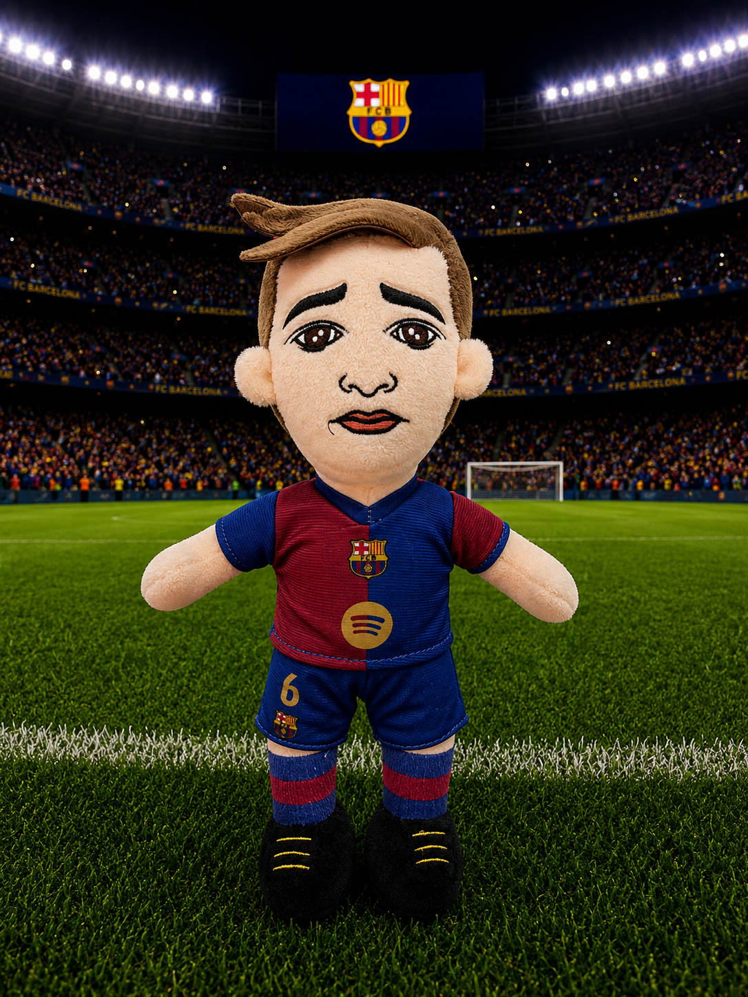 Gavi Plush Toy – FC Barcelona