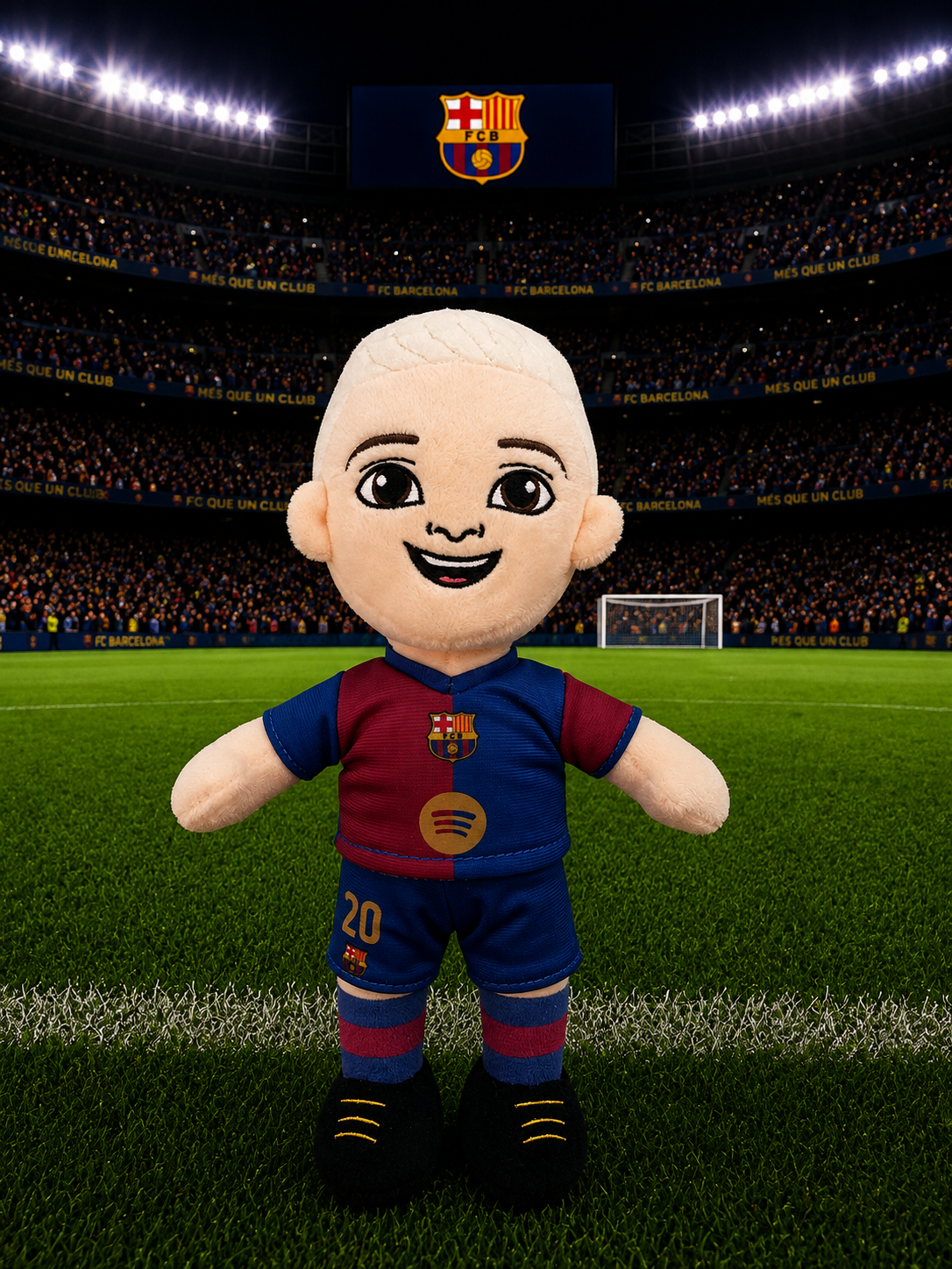 Olmo Plush Toy – FC Barcelona