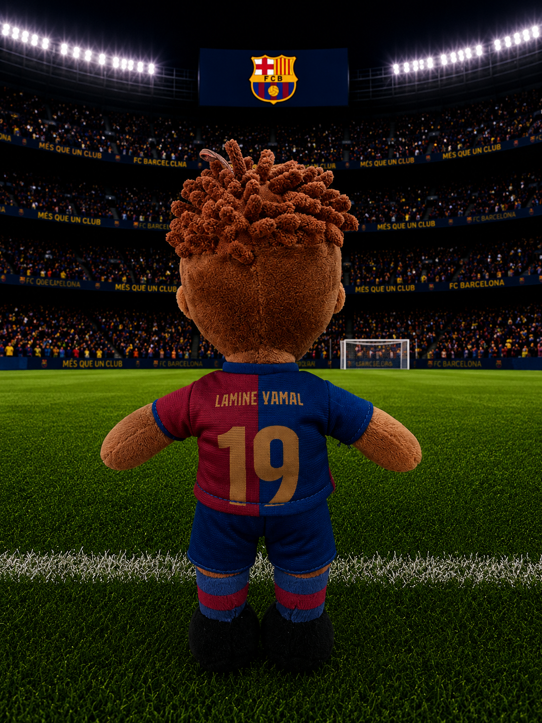 Lamine Yamal Plush Toy – FC Barcelona
