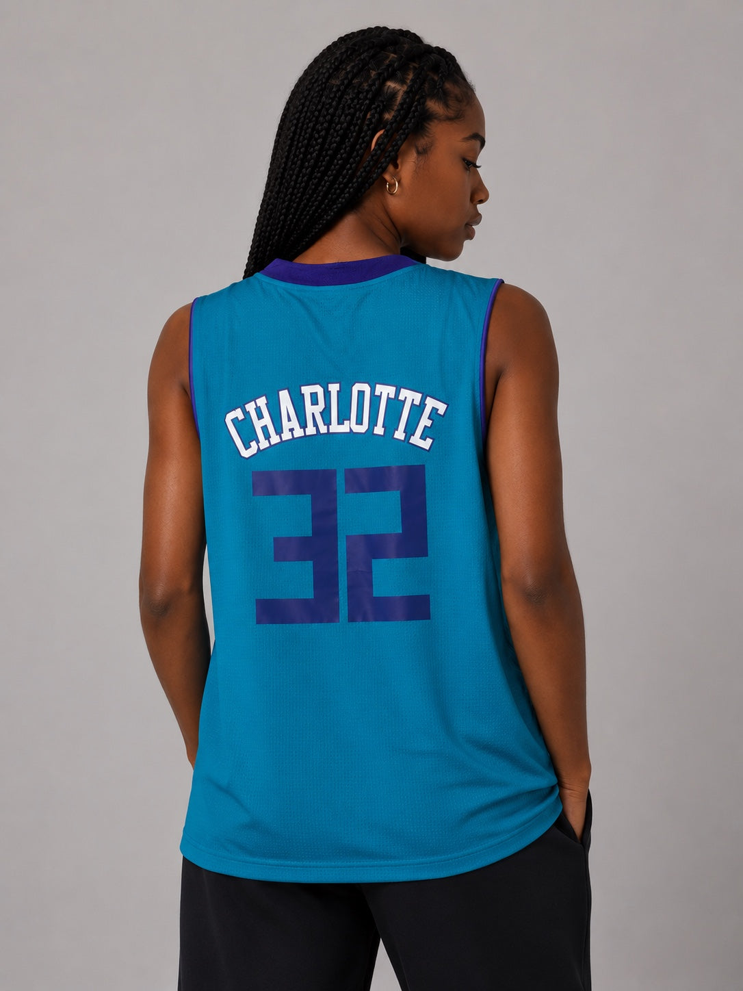 Charlotte Hornets Camiseta Edición Visitante Nº32