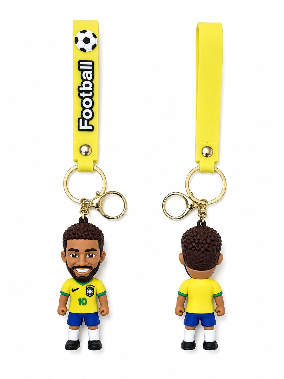 Neymar Jr. Keychain - Brazil #10