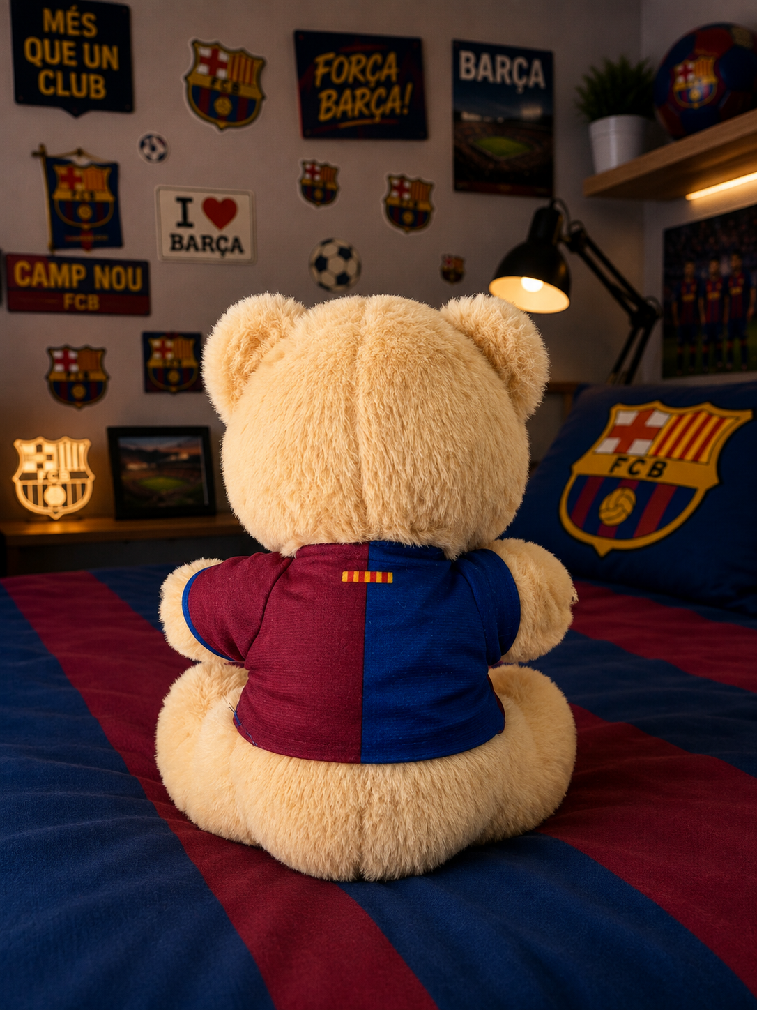 Bear Plush Toy – FC Barcelona