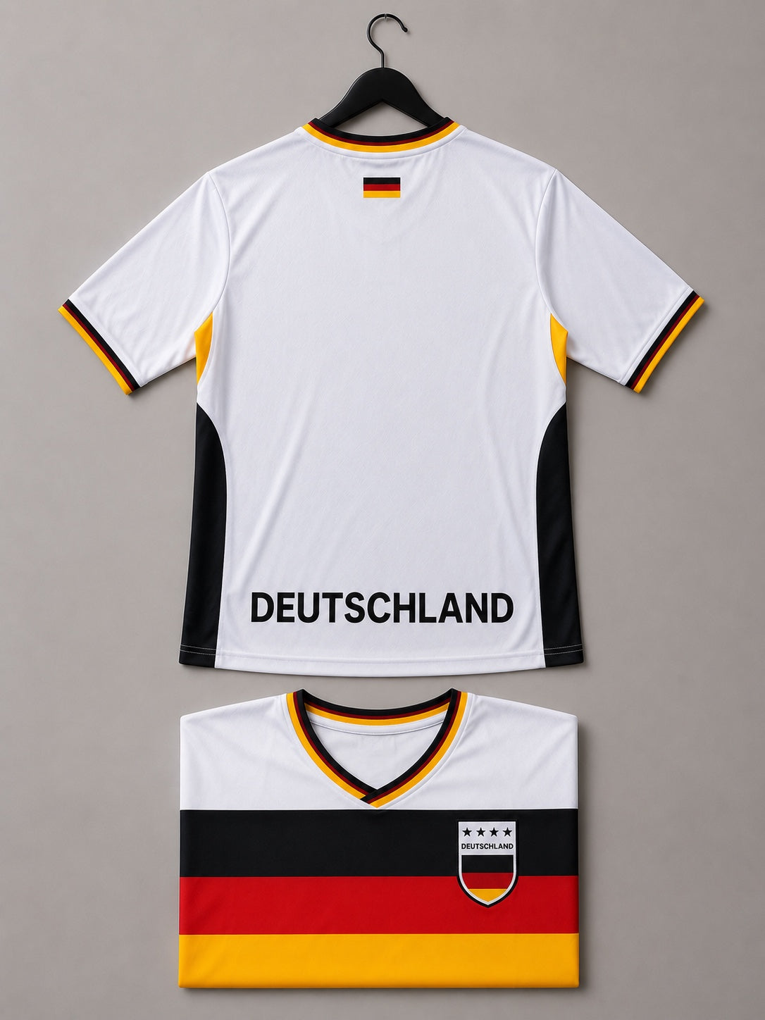 Deutschland Klassisches Weiß Trikot - Damen