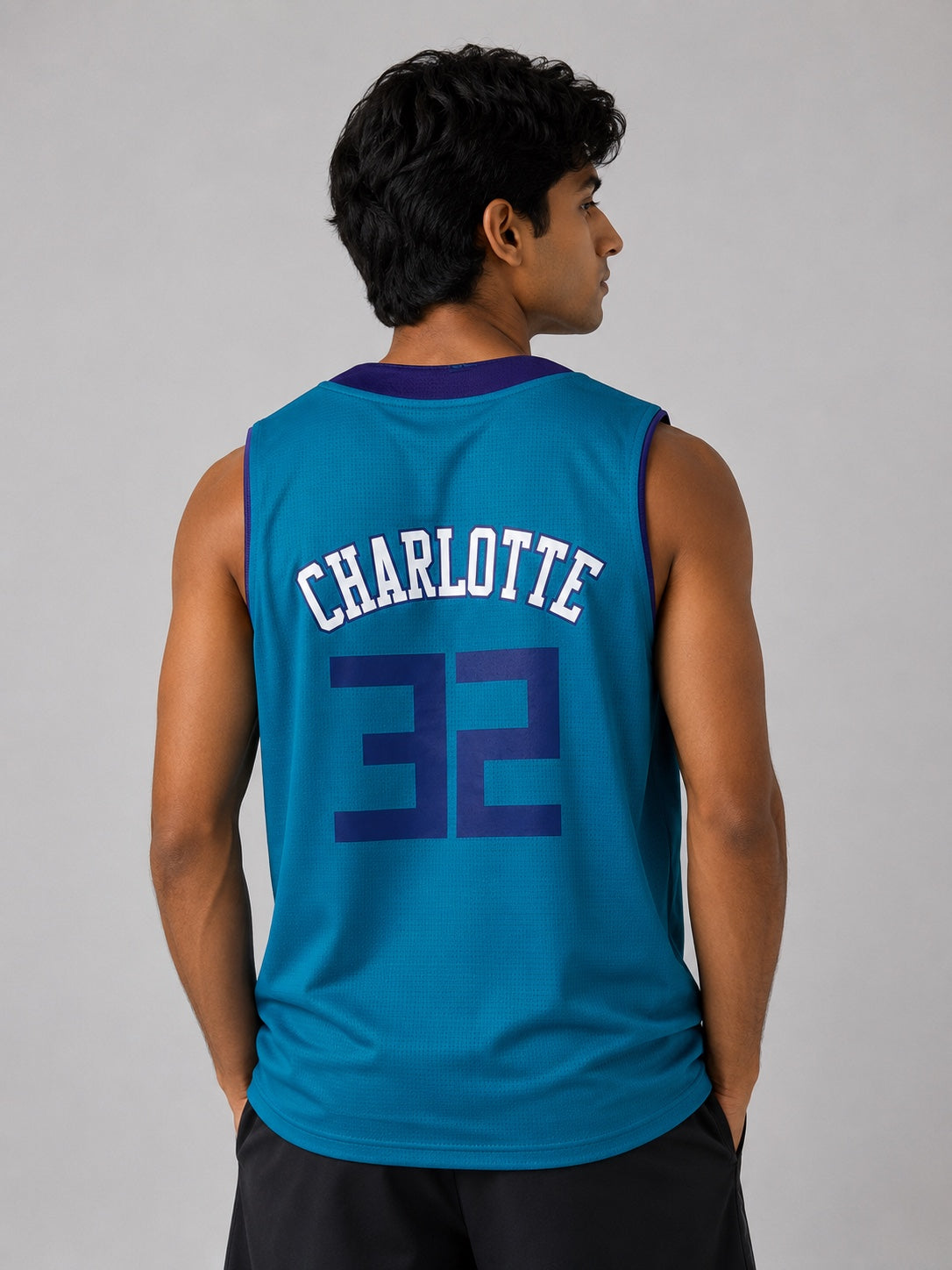 Charlotte Hornets Camiseta Edición Visitante Nº32