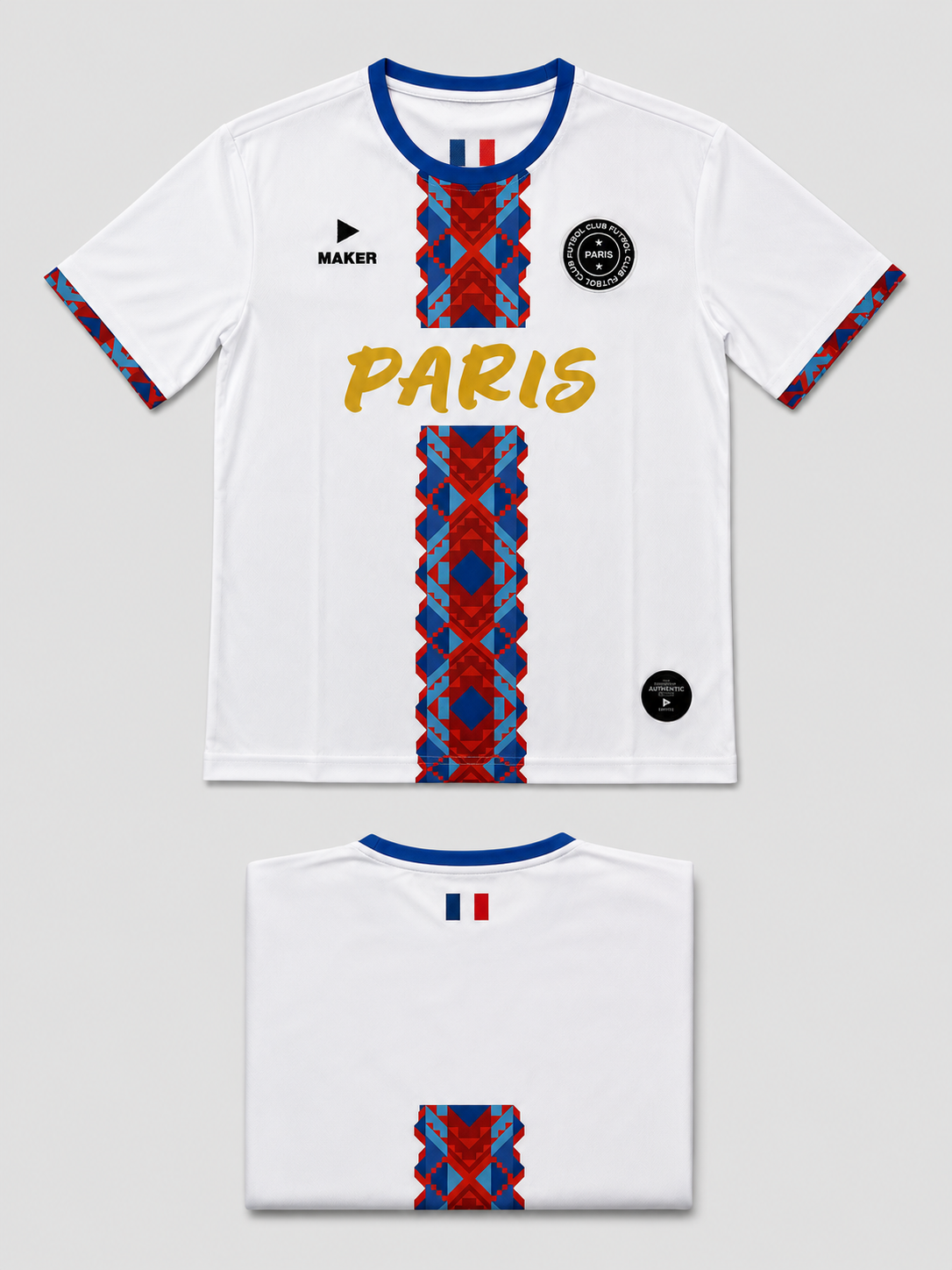 PSG Camiseta Diseño Geométrico