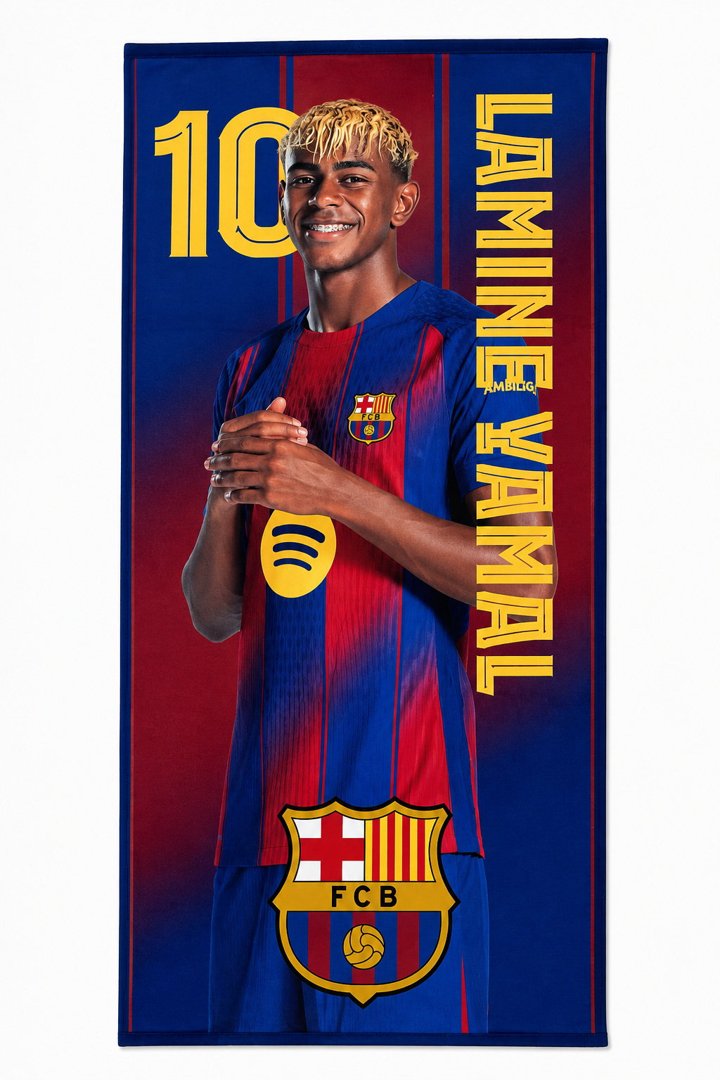 Barcelona FC towel - Lamine Yamal 10