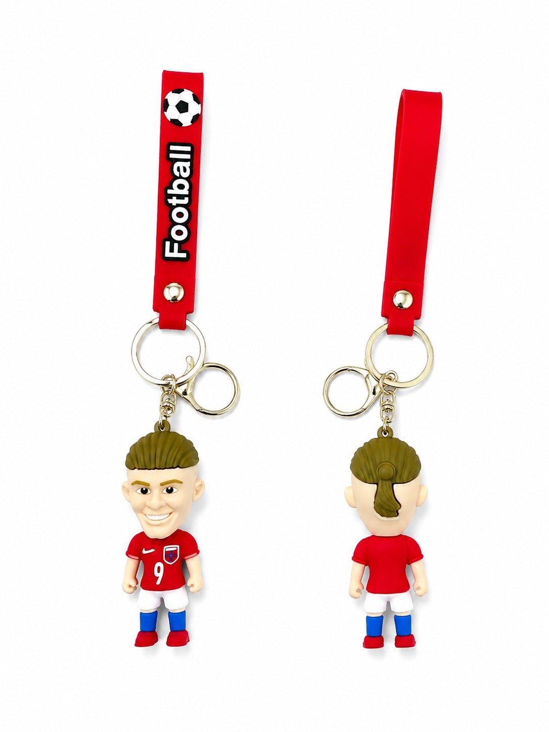 Haaland Keychain - Norway #9