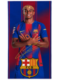 Barcelona FC Towel – Lamine Yamal 10 Signature