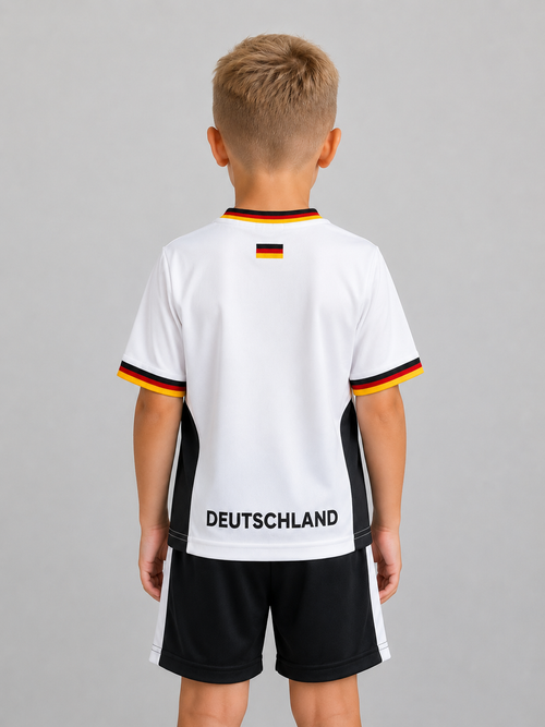 Alemania Conjunto Blanco Clásico - Niños