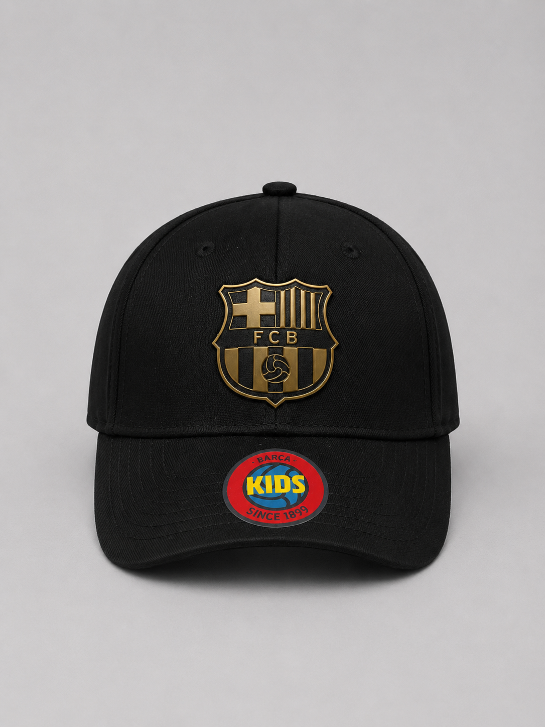 Barcelona Gorra Gold/Black - Niños