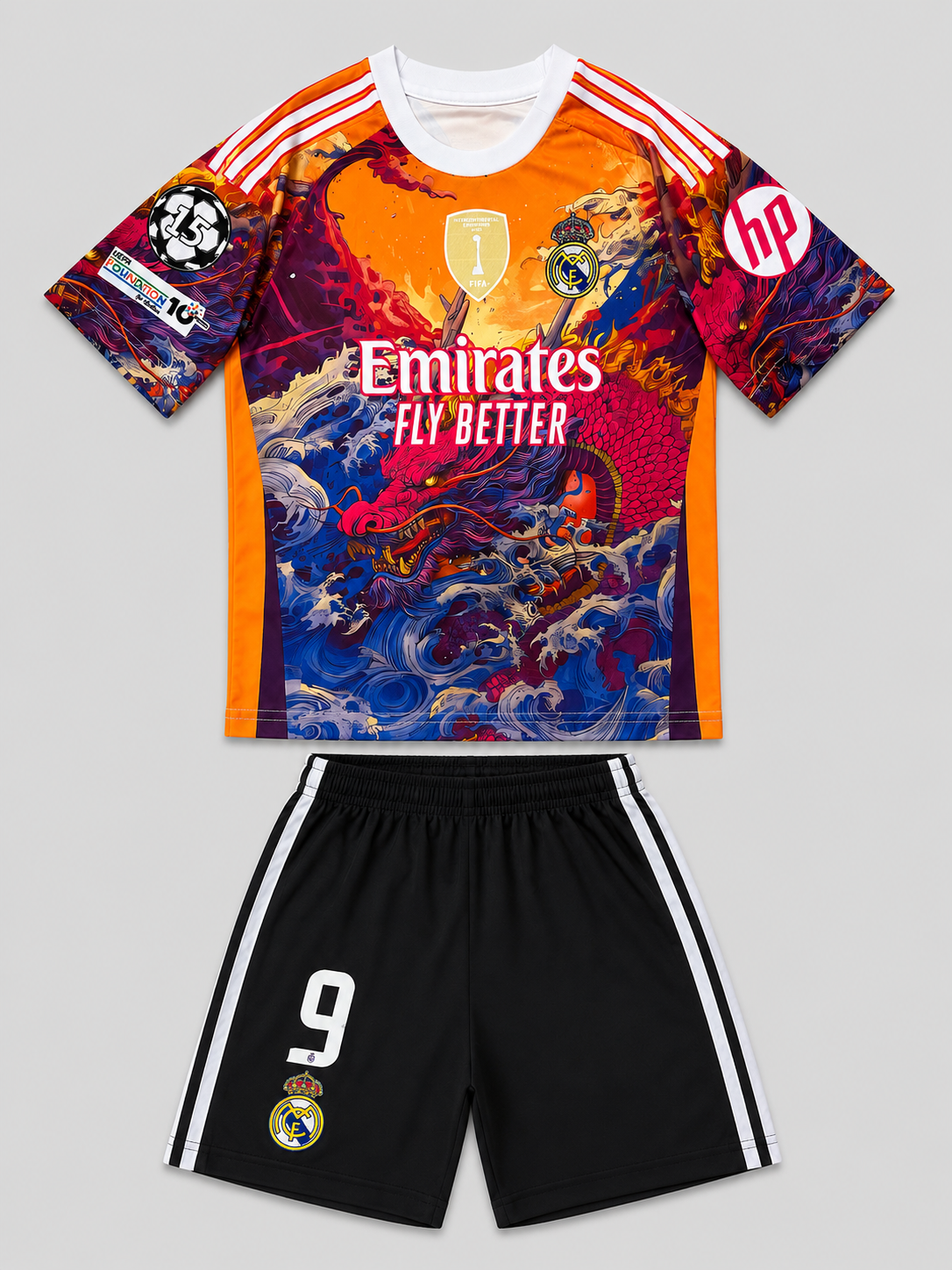Real Madrid Conjunto Edición Dragón