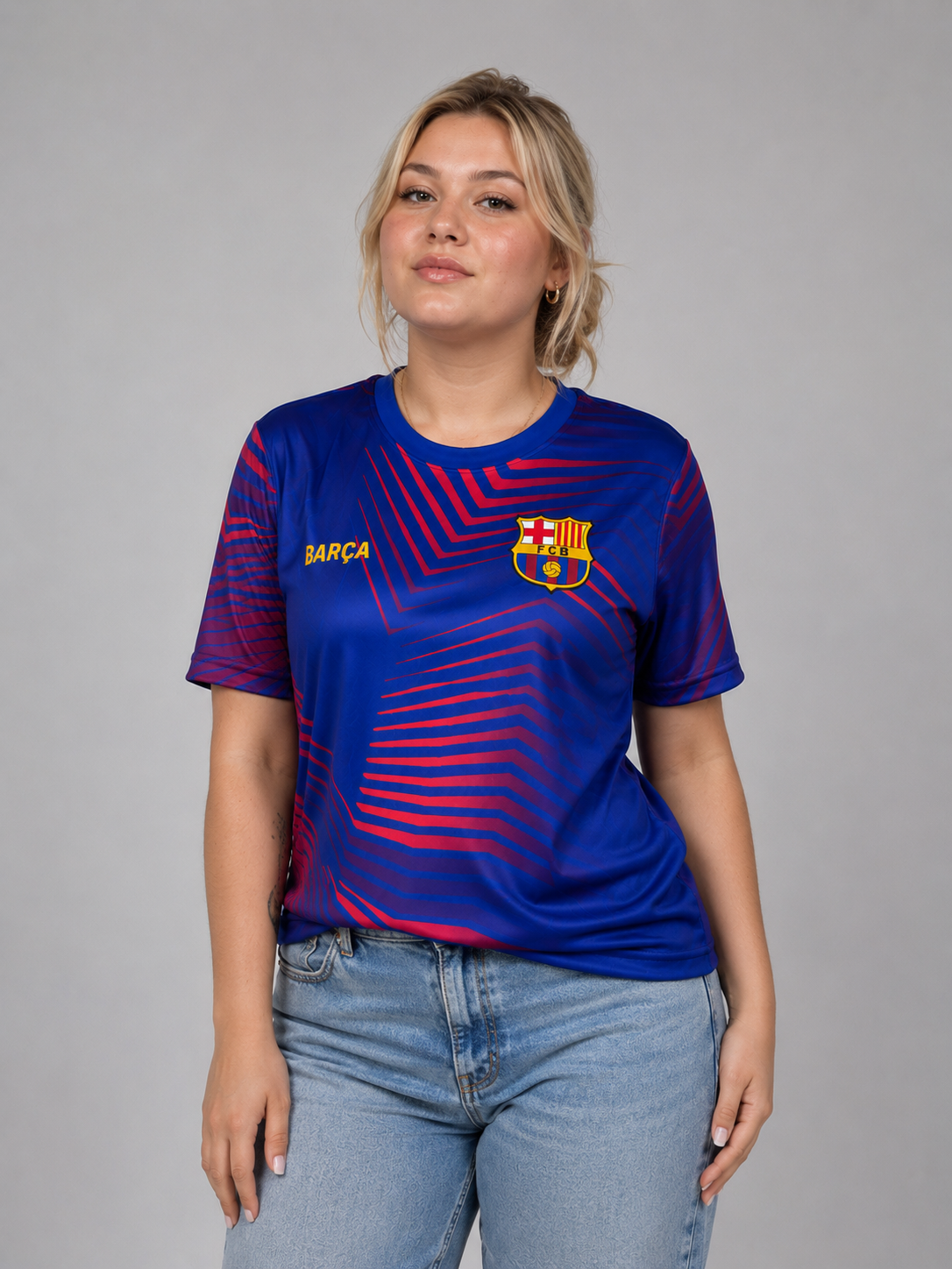 Barcelona Trainingsshirt Digital - Damen