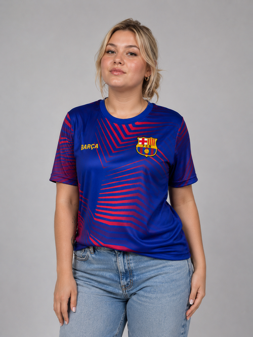 Barcelona Camiseta Entrenamiento Digital - Mujer
