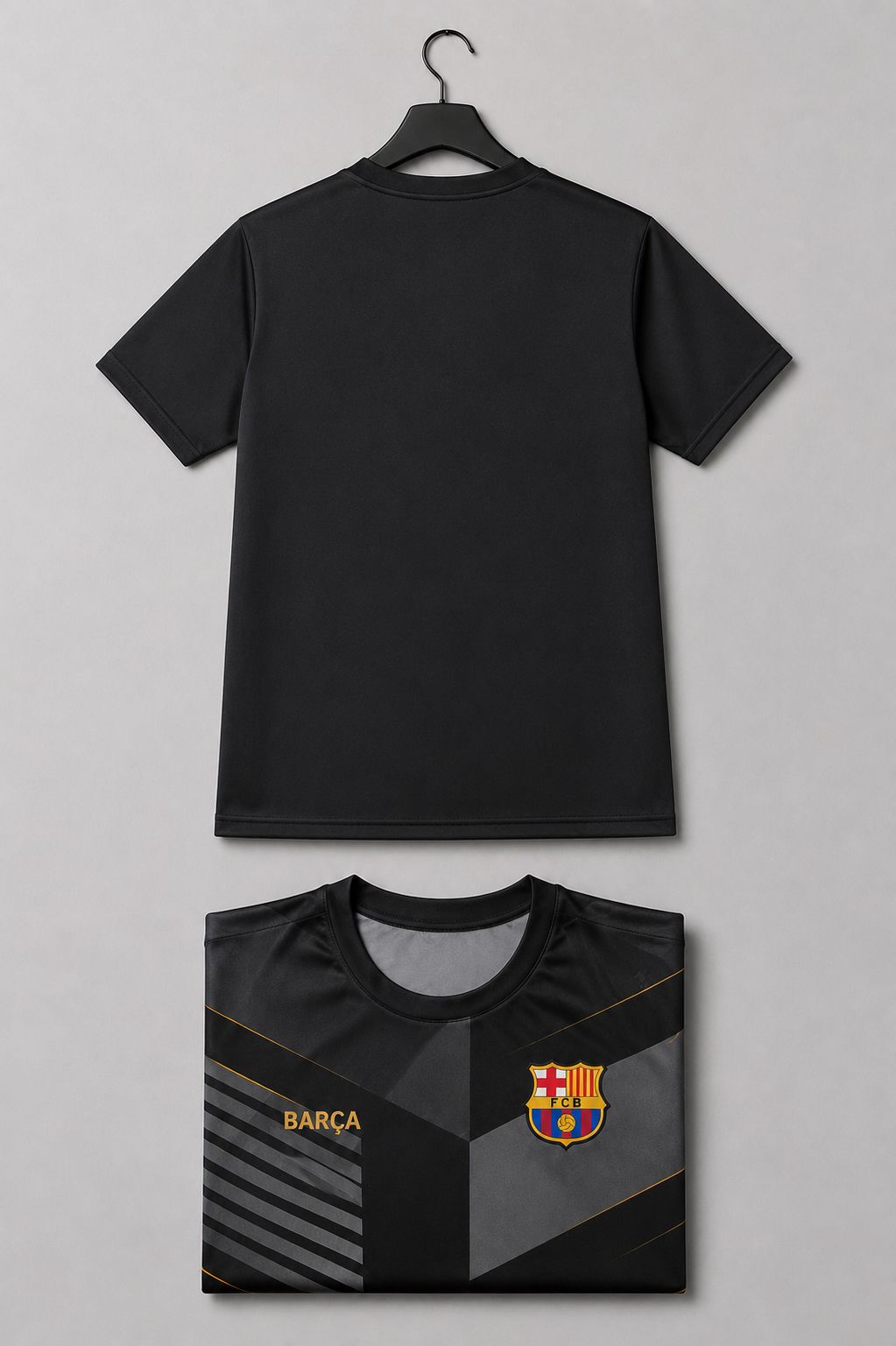 Barcelona Trainingsshirt Schwarz - Herren